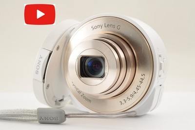 [Excellent+5] Sony Cyber-Shot DSC-QX10 Lens Style Digital Camera White Wi-Fi USA