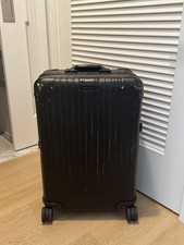 RIMOWA Original Check-In M Aluminum Suitcase Black 923.63 Made In Germany