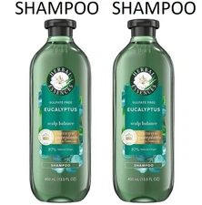 (2 Pack) Herbal Essences - Sulfate Free - Eucalyptus SHAMPOO - 13.5 oz