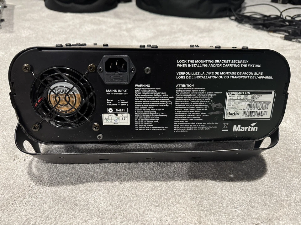 Martin Raptor DJ Light, Sound / Vibration Activated, Works Perfect! - Image 2 of 3