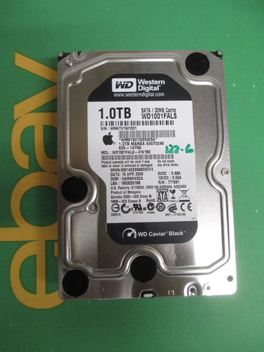  Apple Mac Pro 4,1 1TB 3.5" SATA HDD Hard Drive with OS El Capitan installed - Picture 17 of 17