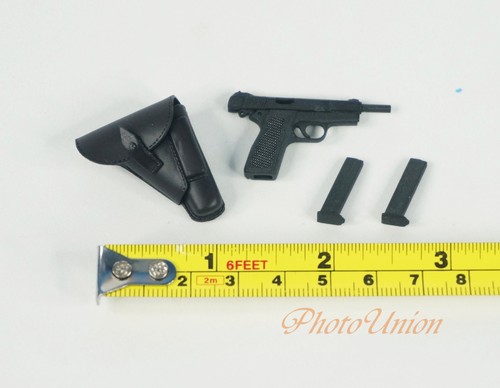 70652 K Dragon 1:6 Figure WW2 9mm Browning Pistole 640 B Holster Pistol Handgun - Picture 2 of 3