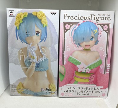 Japan Authentic - Re: Zero Figure Set - WorldWide Free Ship