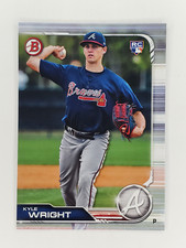 KYLE WRIGHT RC Rookie 2019 Bowman 52 Atlanta Braves Kansas City Royals