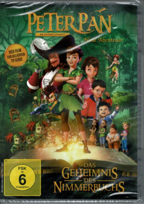Peter Pan Neue Abenteuer Das Geheimnis des Nimmerbuchs DVD Film OVP Animation