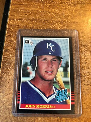 1985 Donruss Baseball  # 32 John Morris Rated Rookie RC