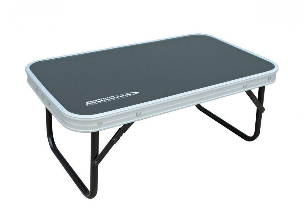 Low Folding Table with Alu Top (56 x 34) - - Image 3