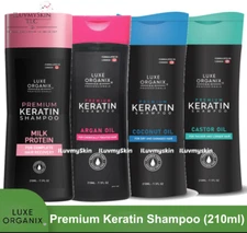 Luxe Organix Premium Keratin Shampoo 210ml