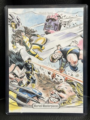 2023 marvel masterpieces xl Sketch Card X- Men, Artist Aires Melo 1/1