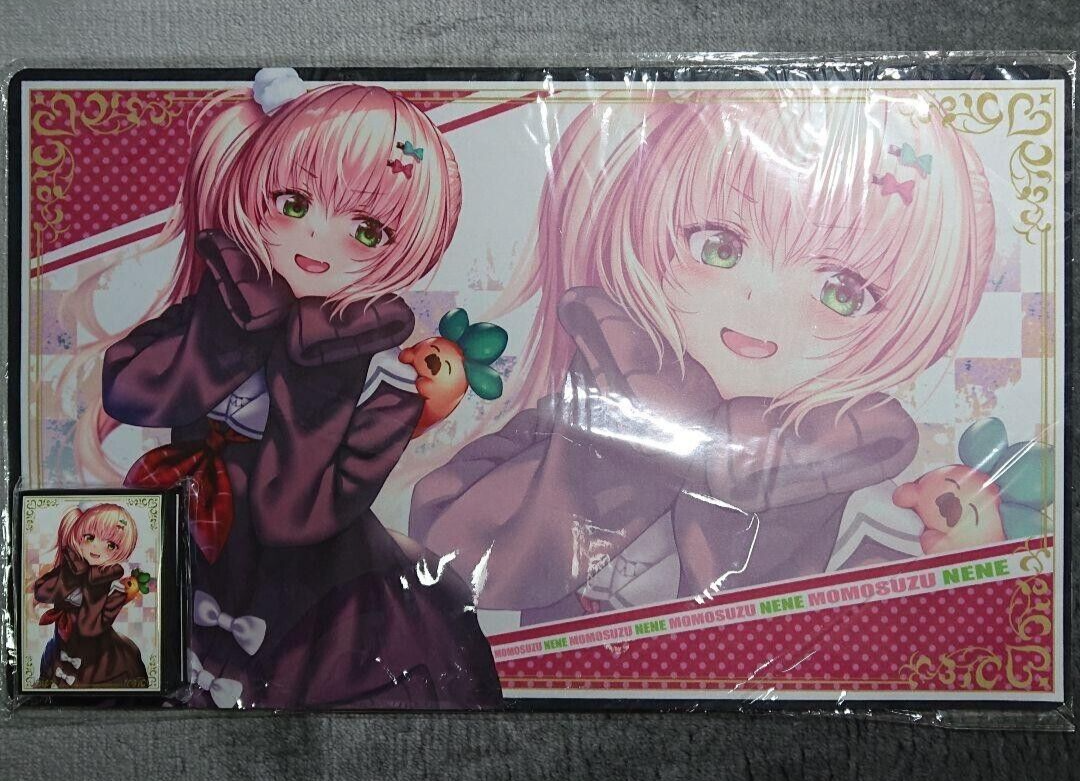 Hololive Momosuzu Nene Casual clothes & Nekko Sleeves & playmats