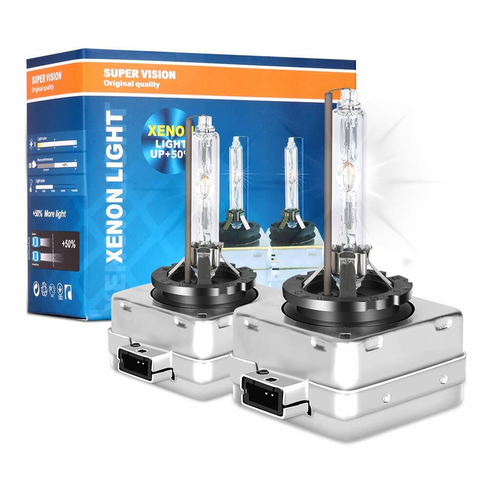 XENON SUPER VISION D4C 35W 6000K 2個 D3S 8000K Ice Blue 35W OEM XENON HID Headlight Bulb Plug N Play