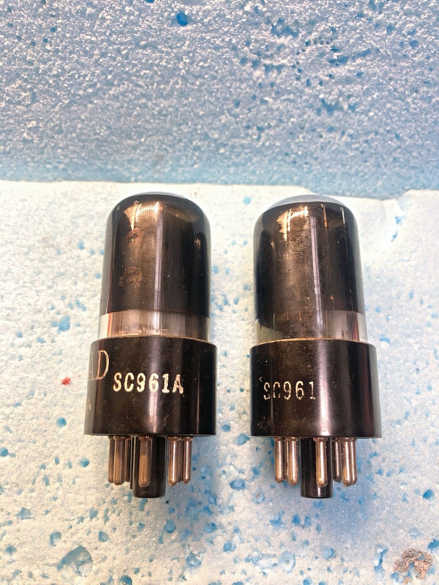 Kenrad 6SN7 6SN7GT 5692 VT-231 Black Glass NOS Matched Pair | eBay