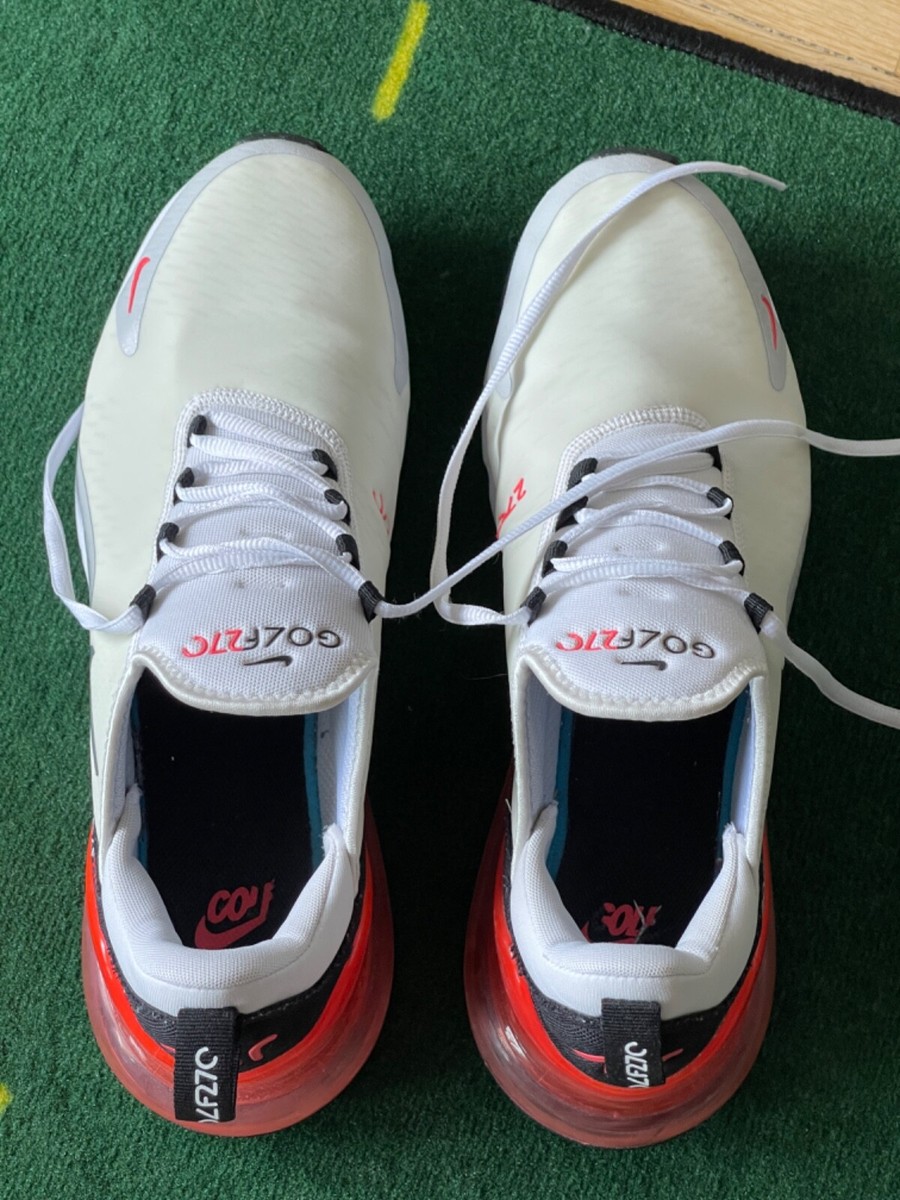 Nike Air Max 270 Golf White/Red - Size 12 | eBay