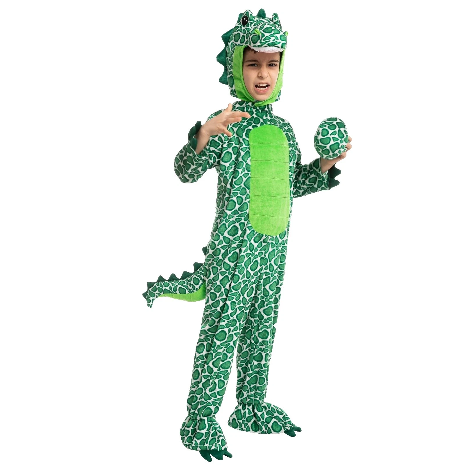 Trajes de vestir de dinosaurio para niños