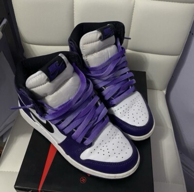 court purple lavender laces