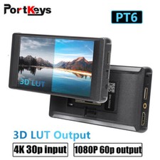 Portkeys PT6 5.2" 600nit 4K HDMI Video Monitor IPS 3D LUT Output for Camera DSLR