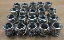 LOT OF 200 Various Brands + THOMAS & BETTS 142 CONDUIT BUSHING LOCKNUT 3/4" Ring