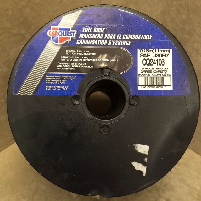 brand NewCARQUEST SAE J30R7 Fuel / Emissions Hose J30R7 Rubber Hose