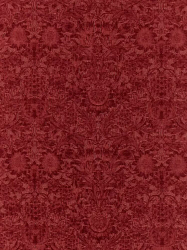 Morris & Co Sunflower Caffoy Barbed Berry  Fabric, 1.90m (RRP £200 p/m) - Picture 1 of 1