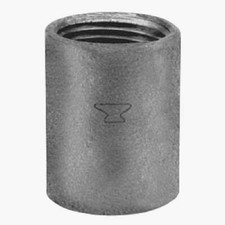 1/4-Inch Black Coupling