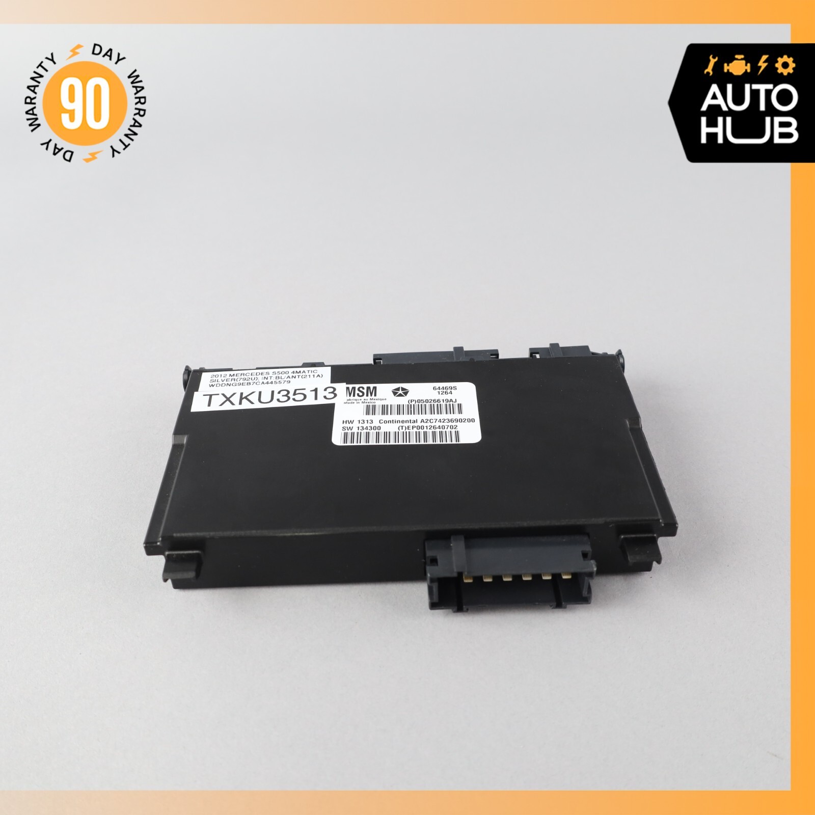 14-20 Maserati Quattroporte M156 SQ4 Seat Control Module Left Side OEM 32k