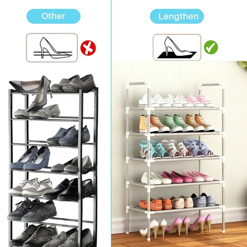 5-Tier Shoe Rack Storage Organizer for Closet ,Entrance and Hallway Shoe Shelf B - Picture 2 of 7