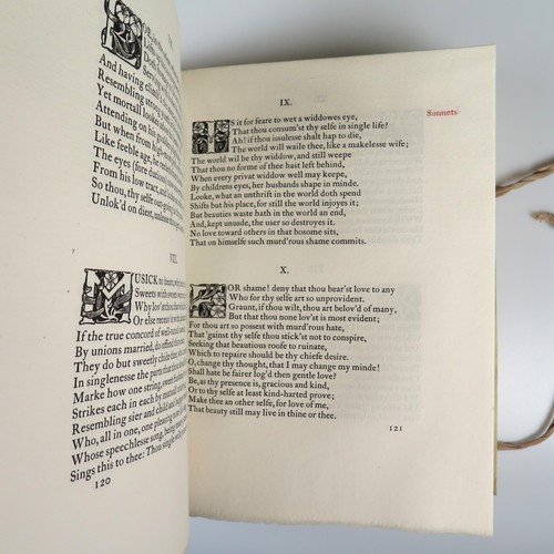 The Poems of William Shakespeare, Essex House Press, 1899, copy #402/450, Fine - Picture 6 of 10