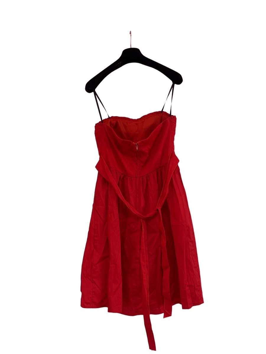 Strapless hotsell tie dress