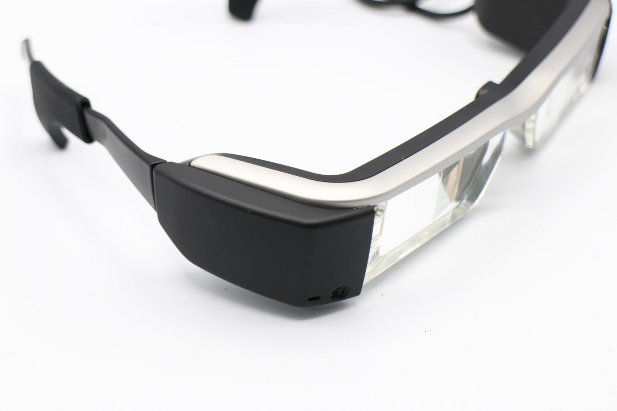【極美品】EPSON MOVERIO BT-200AV + EHDMC10 Moverio BT-200 Smart Glasses (Developer Version Only