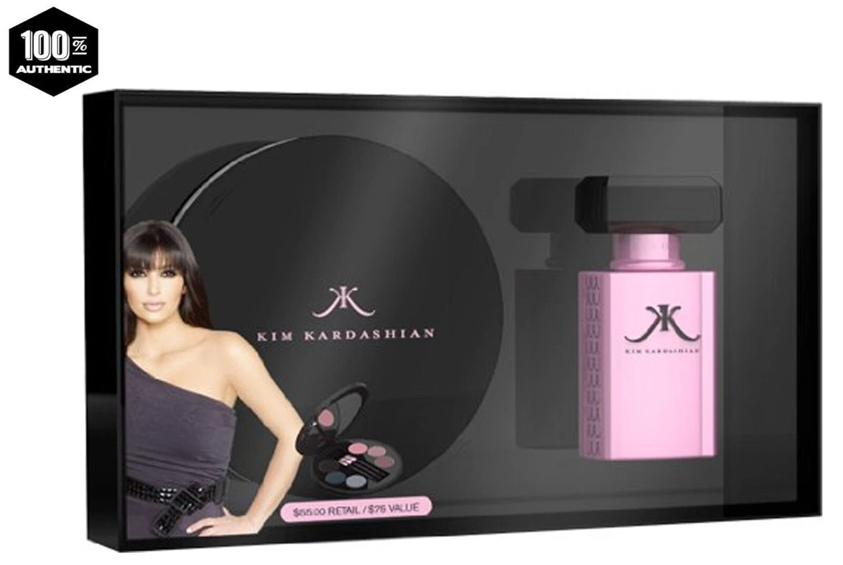 Kim Kardashian 2 Piece Gift Set 1.0 oz EDP Spray Cosmetic Compact