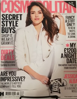 Cosmopolitan UK Sep 2017 Secret Style Buys Shop It Wear It Gram It FREE SHIPPING