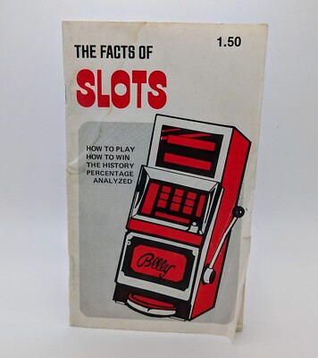 Vintage 1980 The Facts Of Slots Booklet Gambler's Book Club