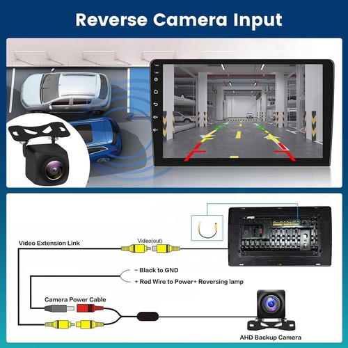 2+64GB Android 13 Double Din Car Stereo Wireless Apple Carplay Android Auto 9 In - Picture 7 of 7