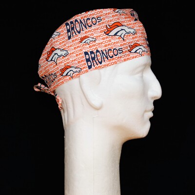 NFL Denver Broncos All Over Theme Scrub Hat