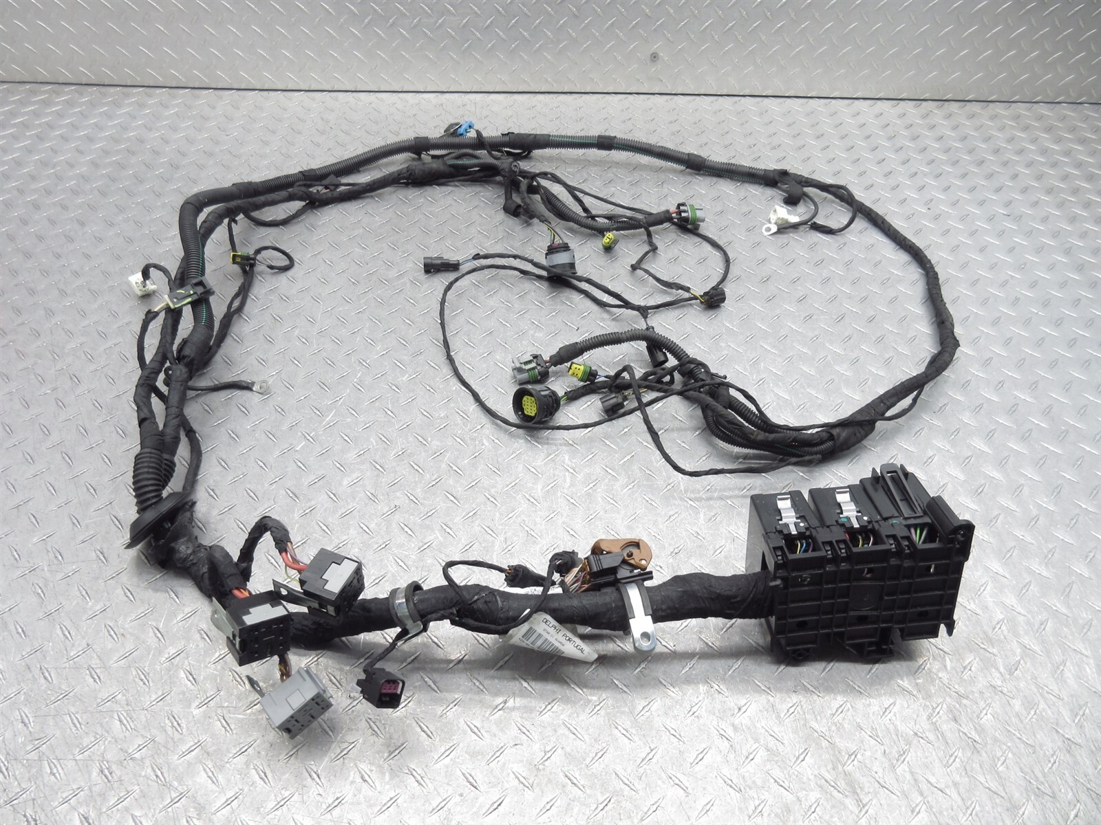 2008 Ferrari F430 Spider 233837 Front Body Dashboard Dash Wiring Harness Cables
