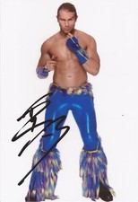 WWE WRESTLING: TYLER BREEZE SIGNED 6x4 PORTRAIT PHOTO+COA **PROOF**