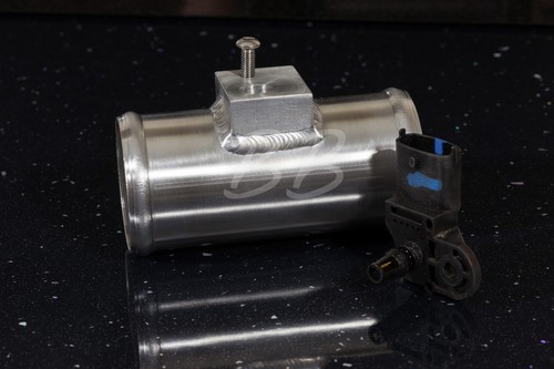 Intercooler Vauxhall Astra z20let GSI VXR brida sensor mapa aluminio jefe 57 63 - Imagen 2 de 11