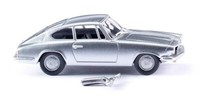 Wiking 018702 Bmw 1600 Gt Coupé Sportklassiker Im Edlen Silber 1:87 | Spur H0 |