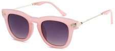 BRAND NEW PINK METAL LEGS CAT EYE FRAME LENS SUNGLASSES RETRO QUALITY VTG01