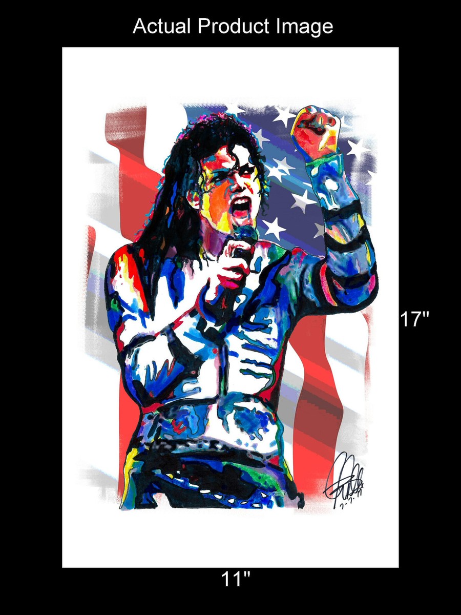 Michael Jackson The Jackson 5 King of Pop Poster Print Wall Art