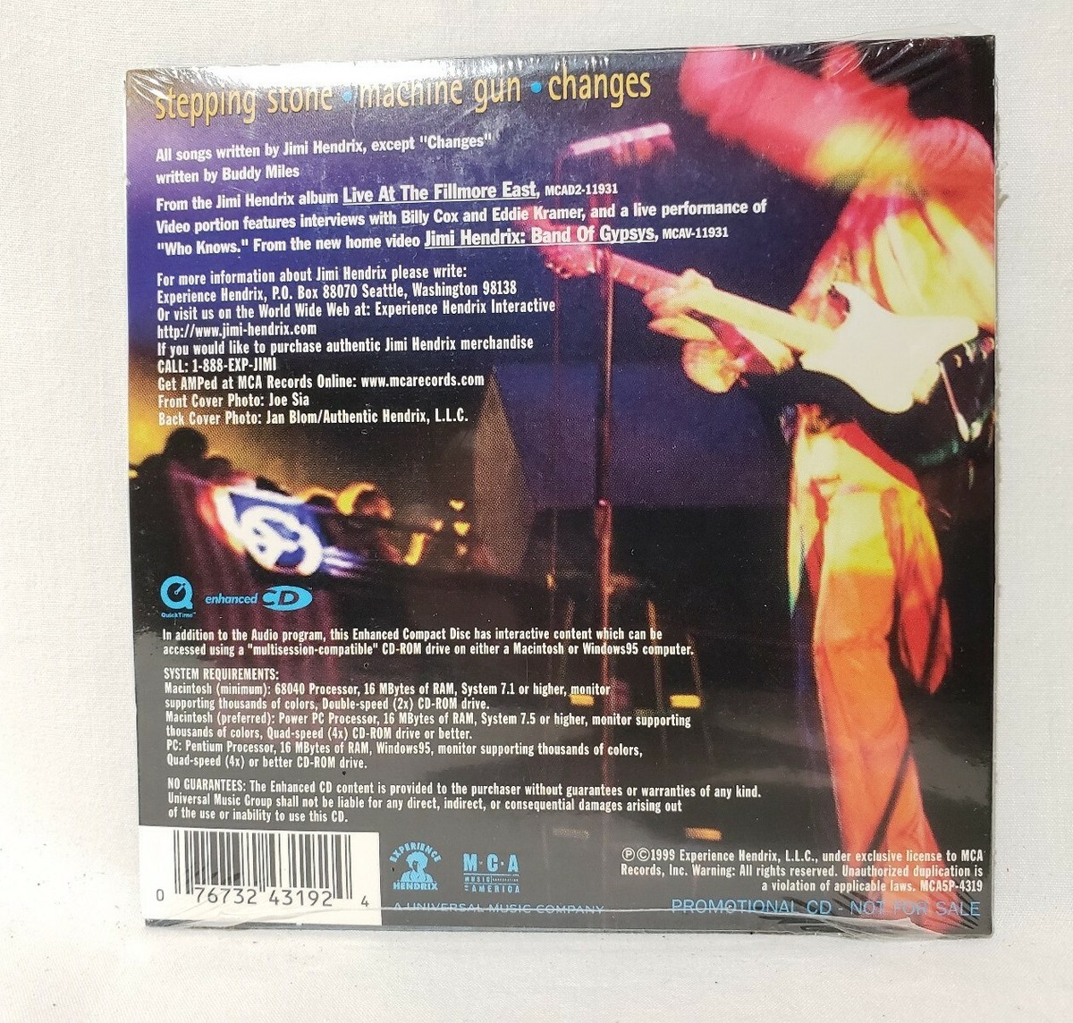 新品　5CD JIMI HENDRIX  THE FILLMORE EAST Hendrix, Jimi - Jimi Hendrix: Live at the Fillmore East