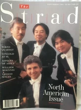 The Strad Magazine - november 1994 - Violin Strings - tokyo quartet
