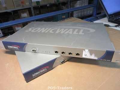 Sonicwall SSL-VPN 2000 Network Security Appliance Firewall 4 Port VPN Gateway