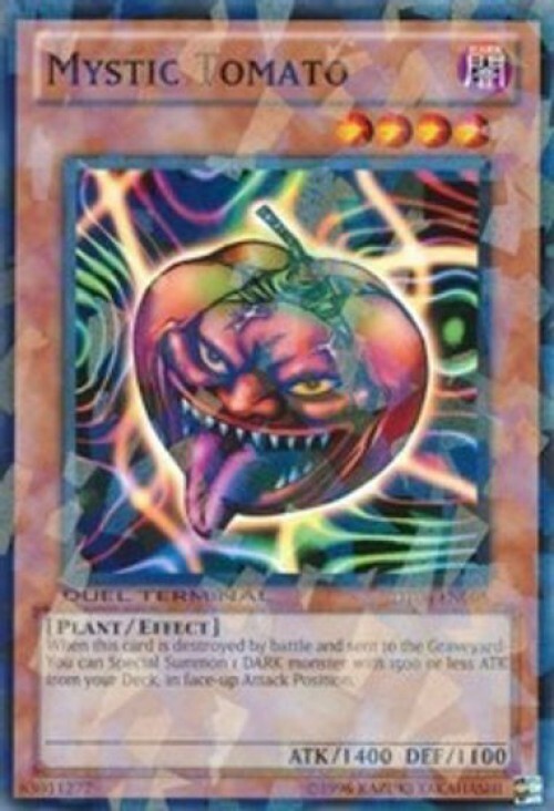 YuGiOh Duel Terminal 6 Parallel Rare Mystic Tomato DT06-EN005 | eBay