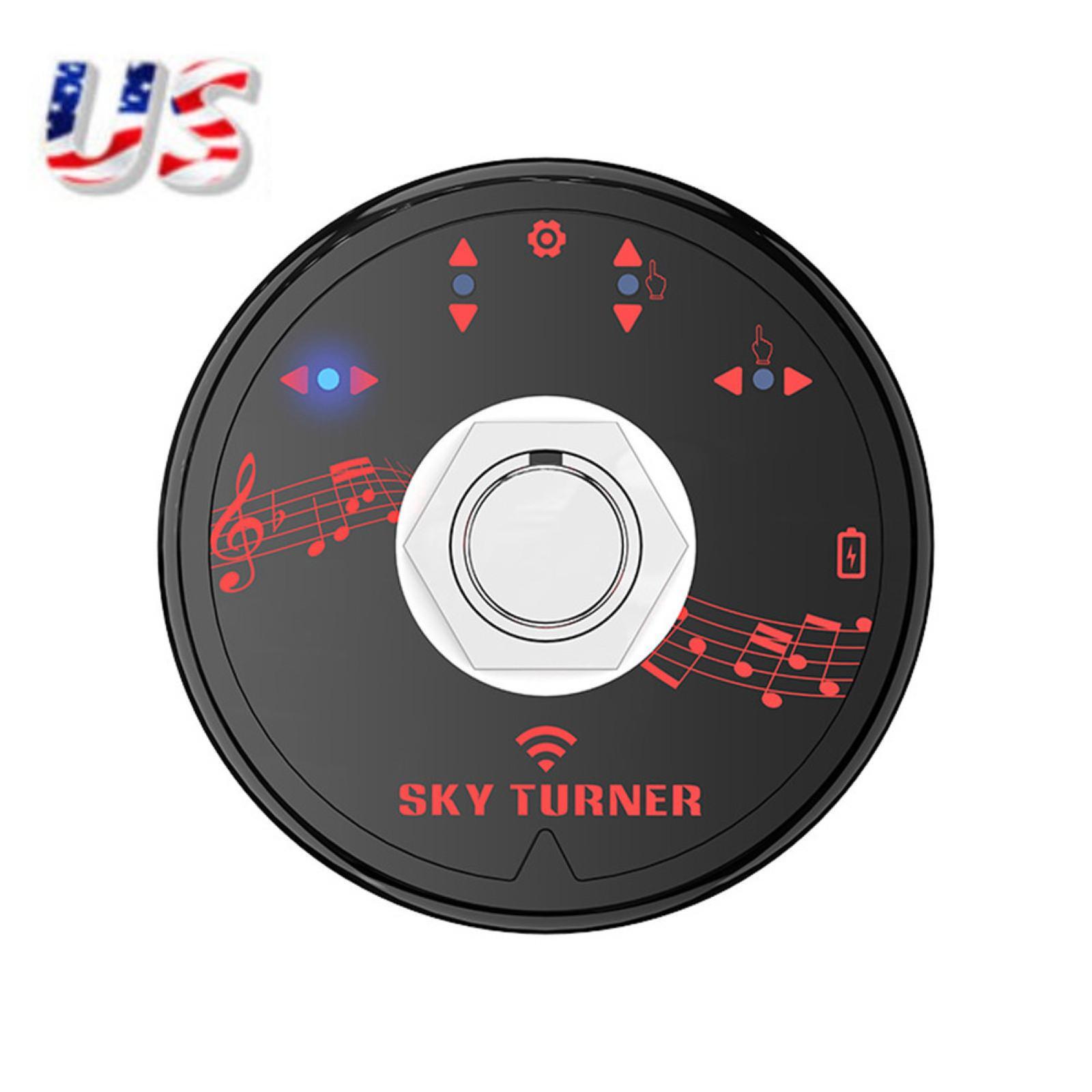 Bluetooth 5.1 Rechargeable Page Turner Pedal with Type-C Cable