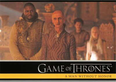 Game of Thrones Season 2 (2013) BASE Trading Card #20 / A MAN WITHOUT HONOR