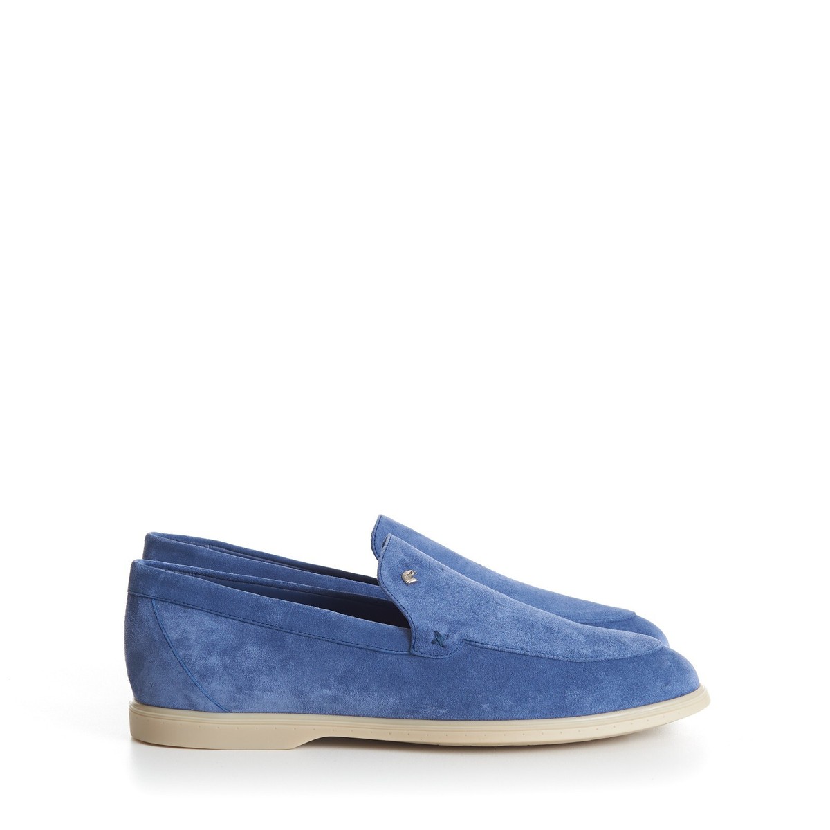 Yeezy Blue Slip-On Loafers adidas Yeezy Slide Azure ID4133 - All Sizes - Express  main image 3