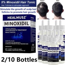 Minoxidil 5 Hair Regrowth Treatment Topical Solution for Men 2-10 Month Supply