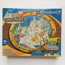 Sands Alive 3D Sealife Adventure- Molds Into Any Shape, Easy Clean Up, Reuseable