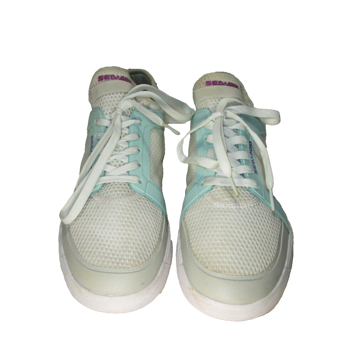 Men's SEA DOO White/Blue PWC Ski Riding Jet Ski Water ShoesSz9M eBay